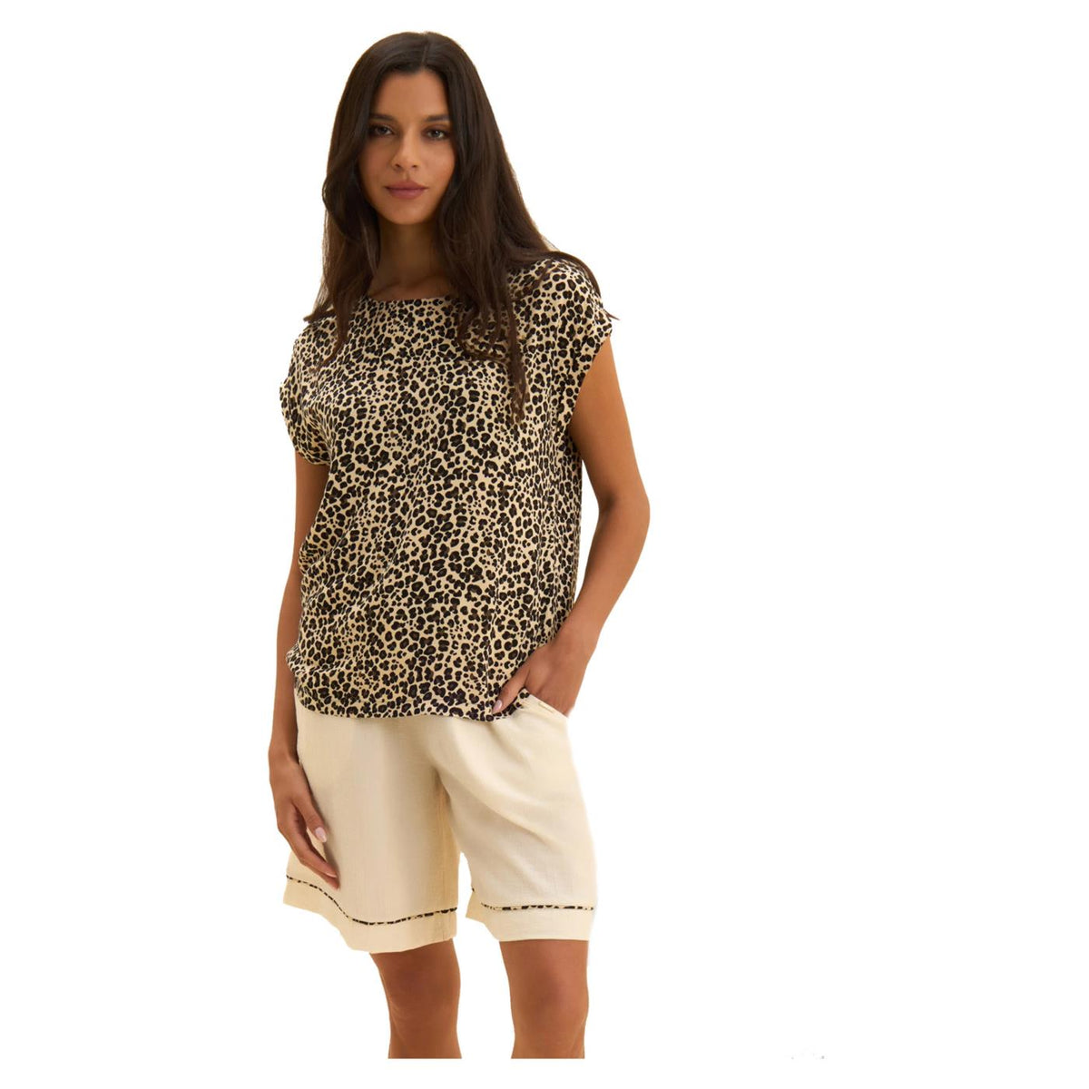 FREDDY T-SHIRT AOP SLOUNGE - Multicolor - immagine principale