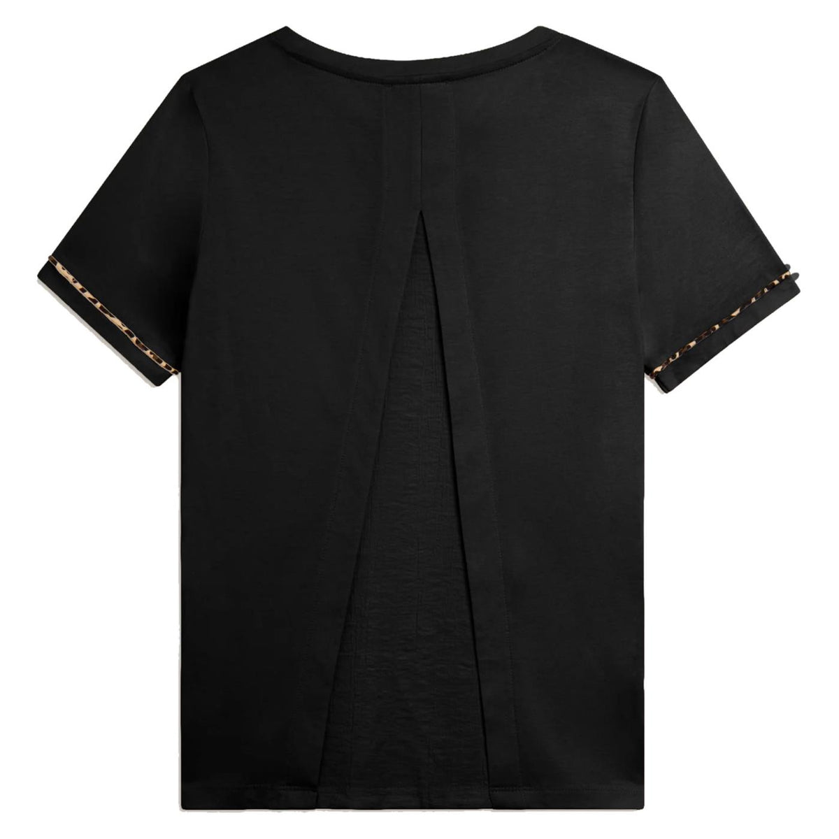 FREDDY T-SHIRT MODAL SLOUNGE - Nero - vista 2