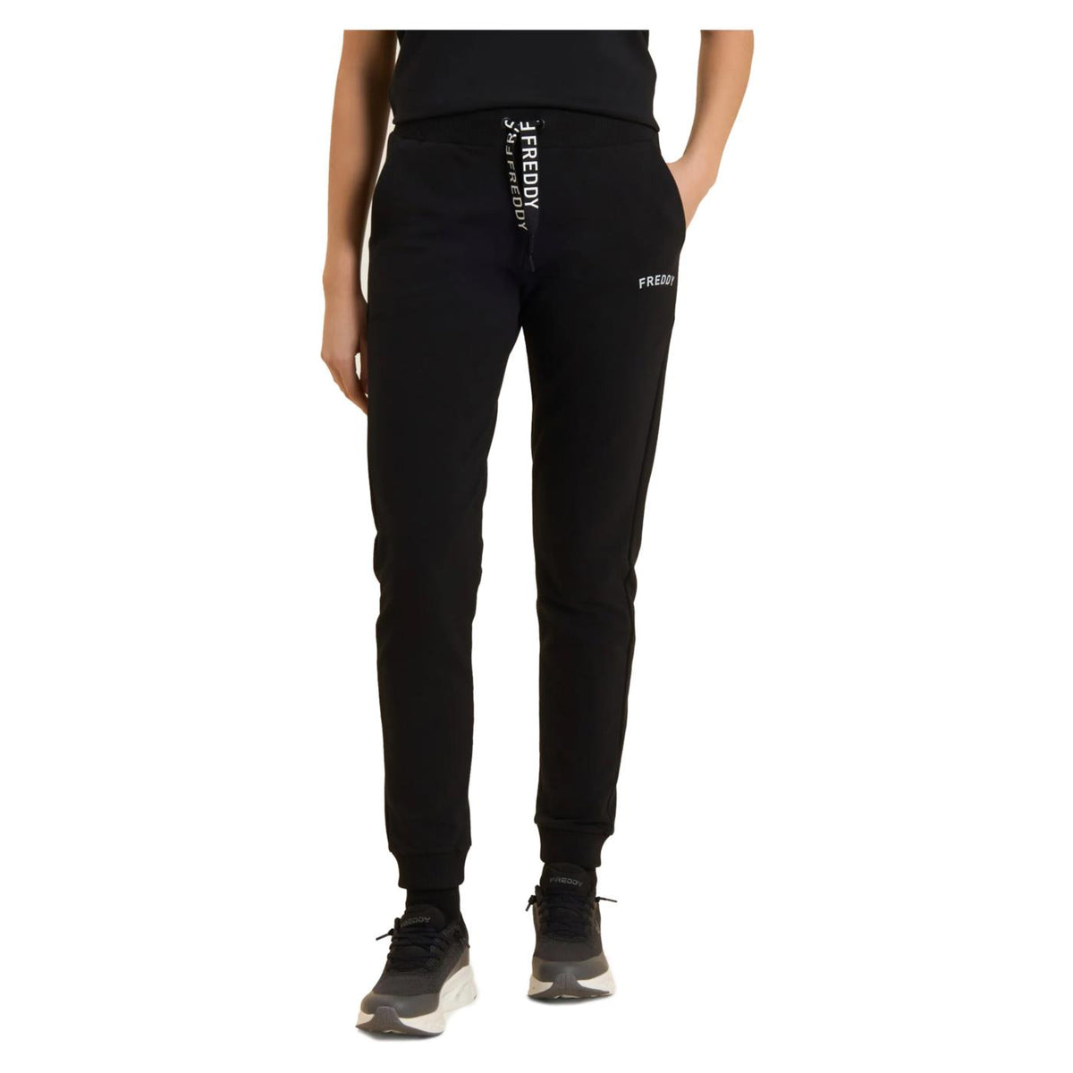 FREDDY TRAINING EVO STRETCH PANT - Nero - vista 3