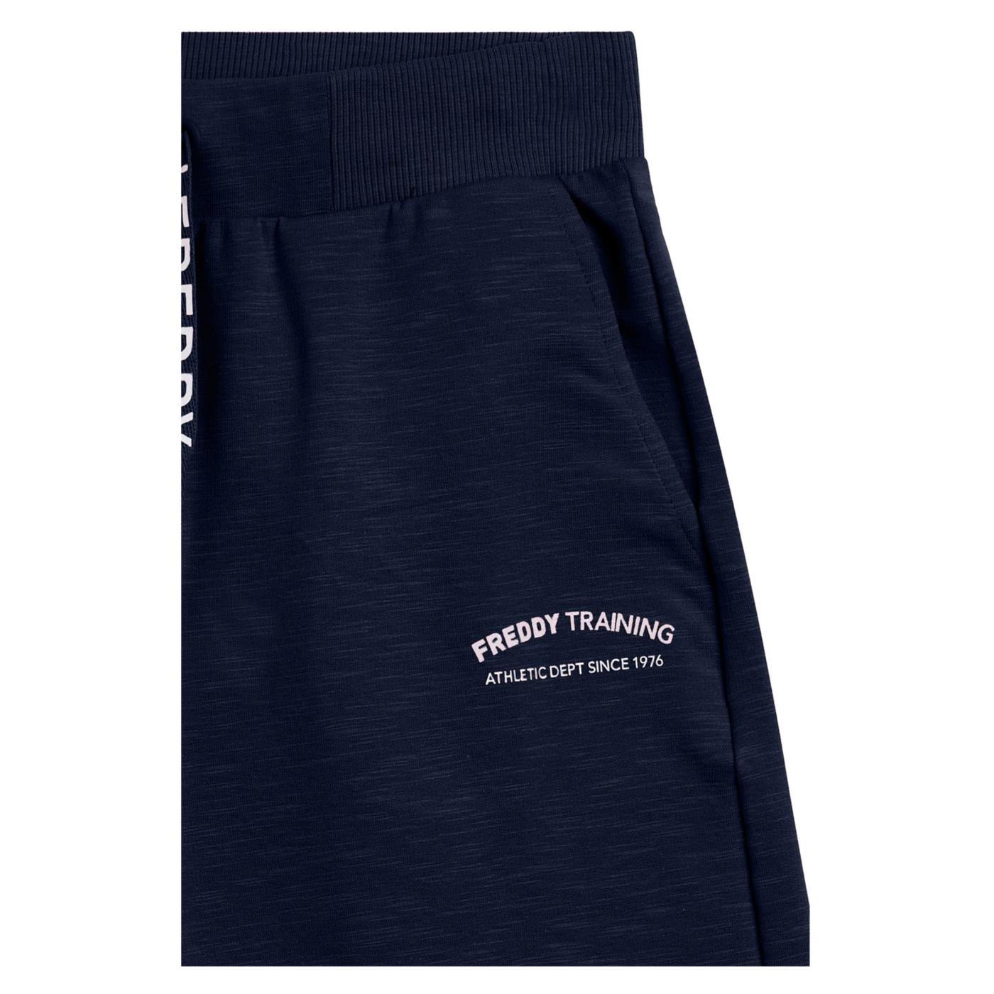 FREDDY FLAMED STRETCH BERMUDA - Blu - vista 2