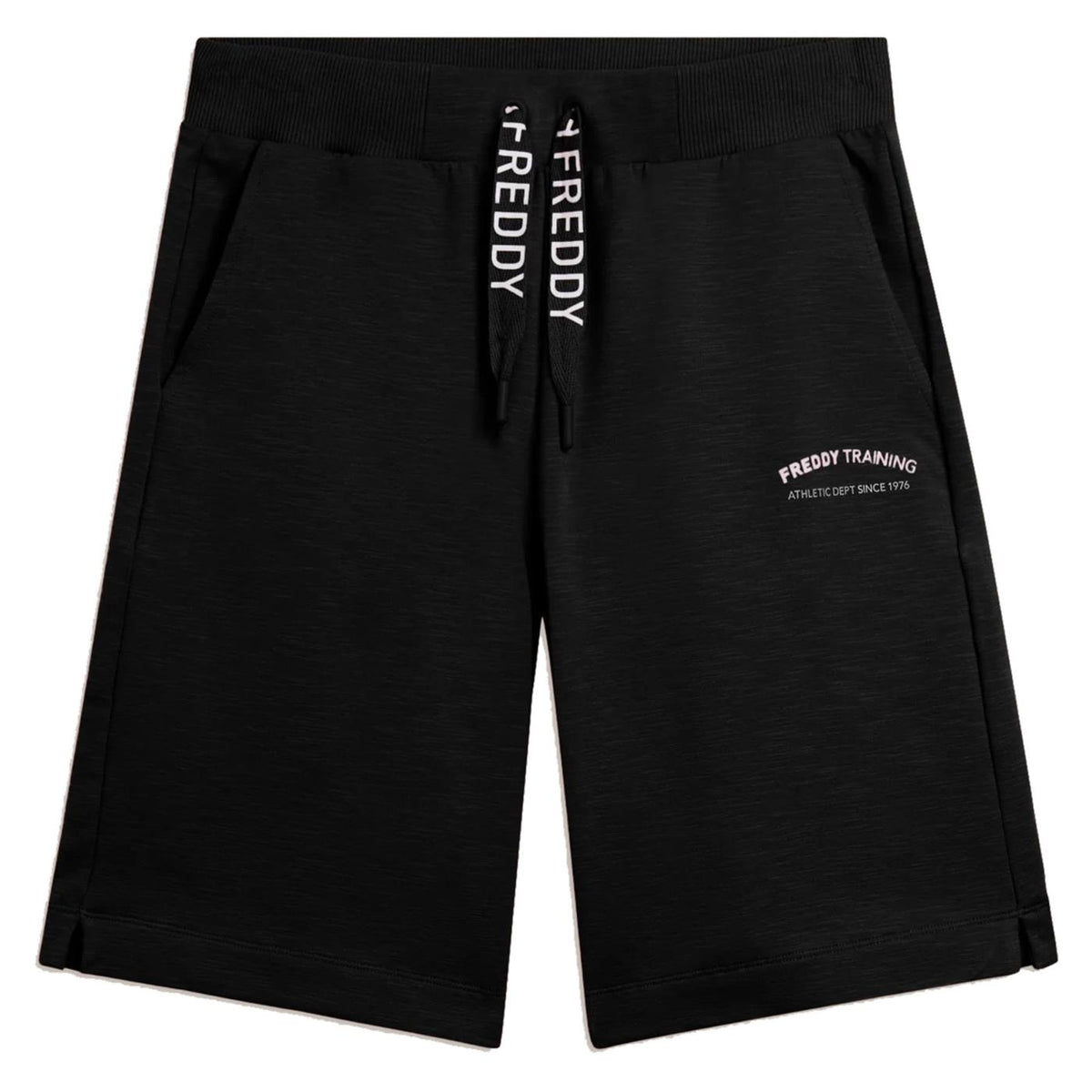 FREDDY FLAMED STRETCH BERMUDA - Nero - immagine principale