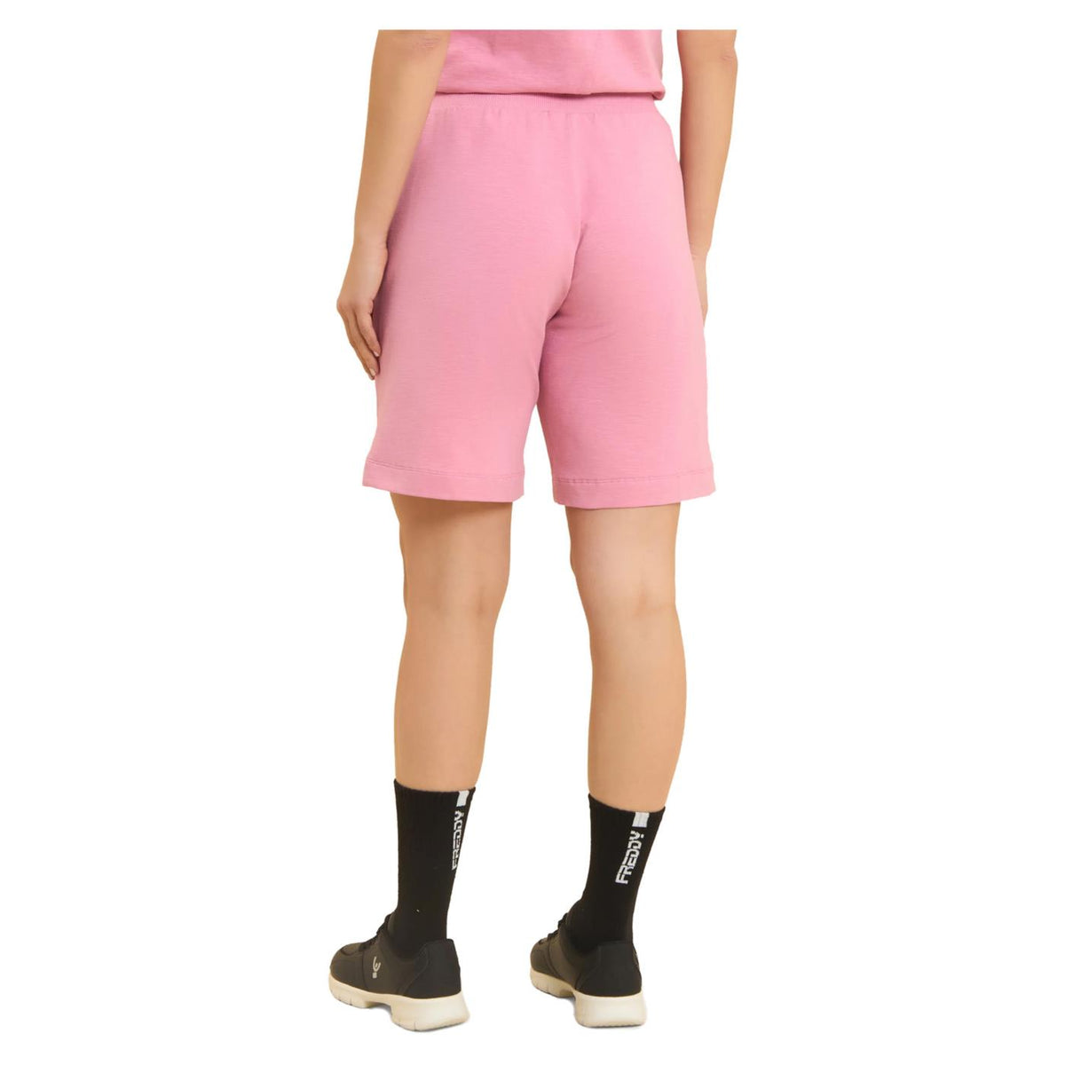 FREDDY FLAMED STRETCH BERMUDA - Rosa - vista 2