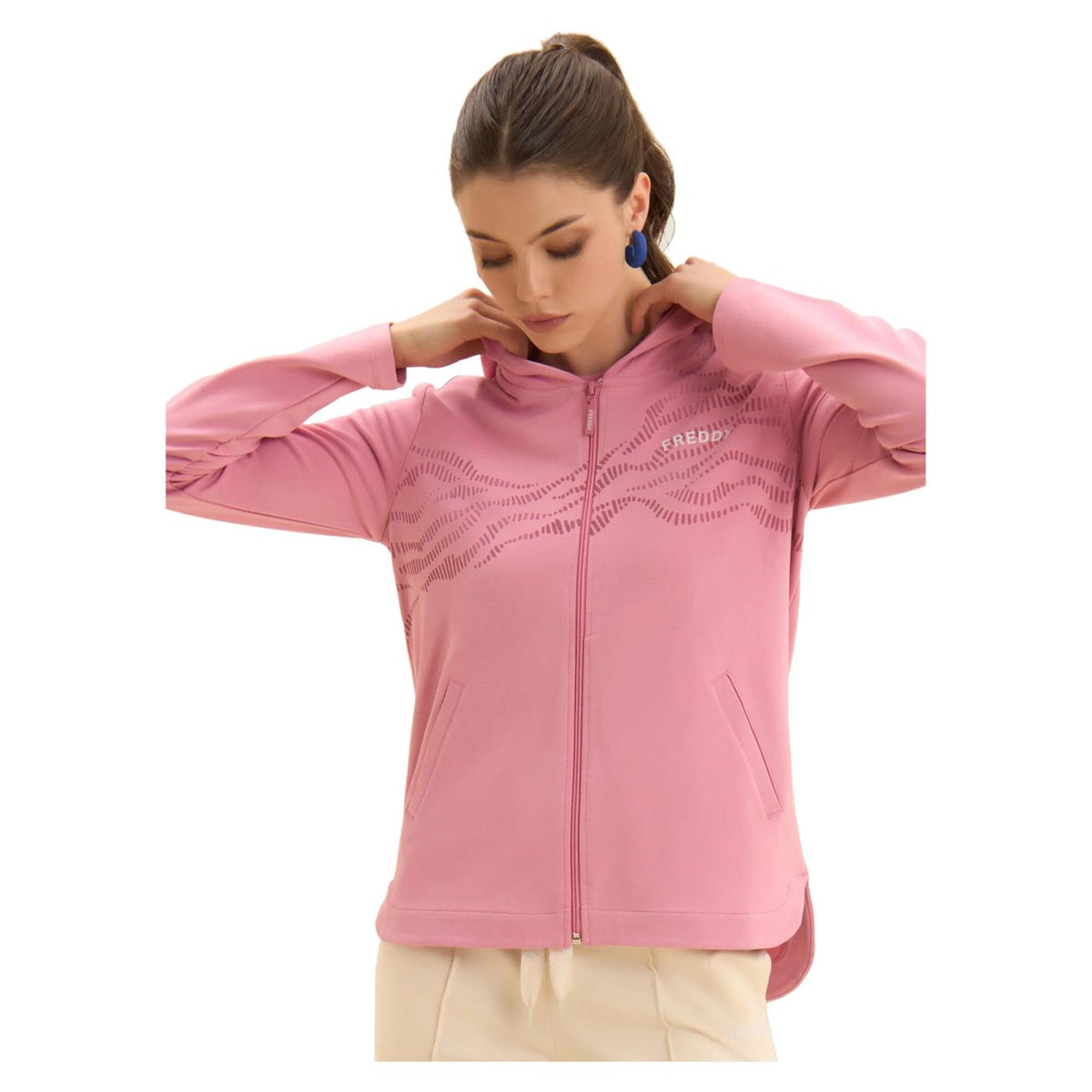 FREDDY FELPA FZH TRAINING EVO - Rosa - immagine principale