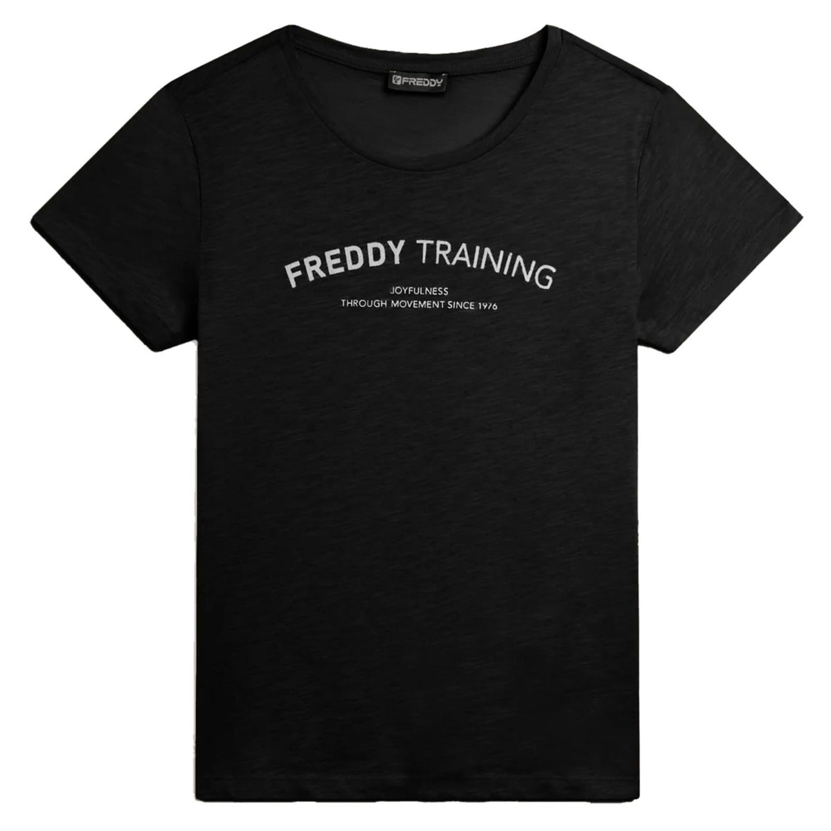 FREDDY TEE FLAMED LIGHT JERSEY - Nero - vista 3