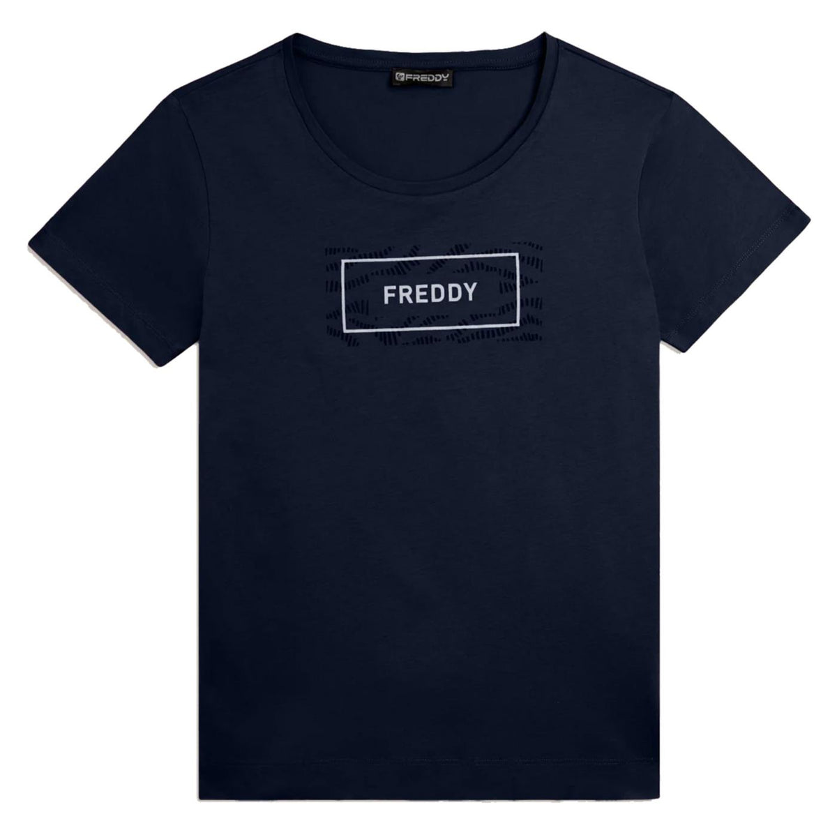 FREDDY T-SHIRT LIGHT JERSEY - Blu - immagine principale