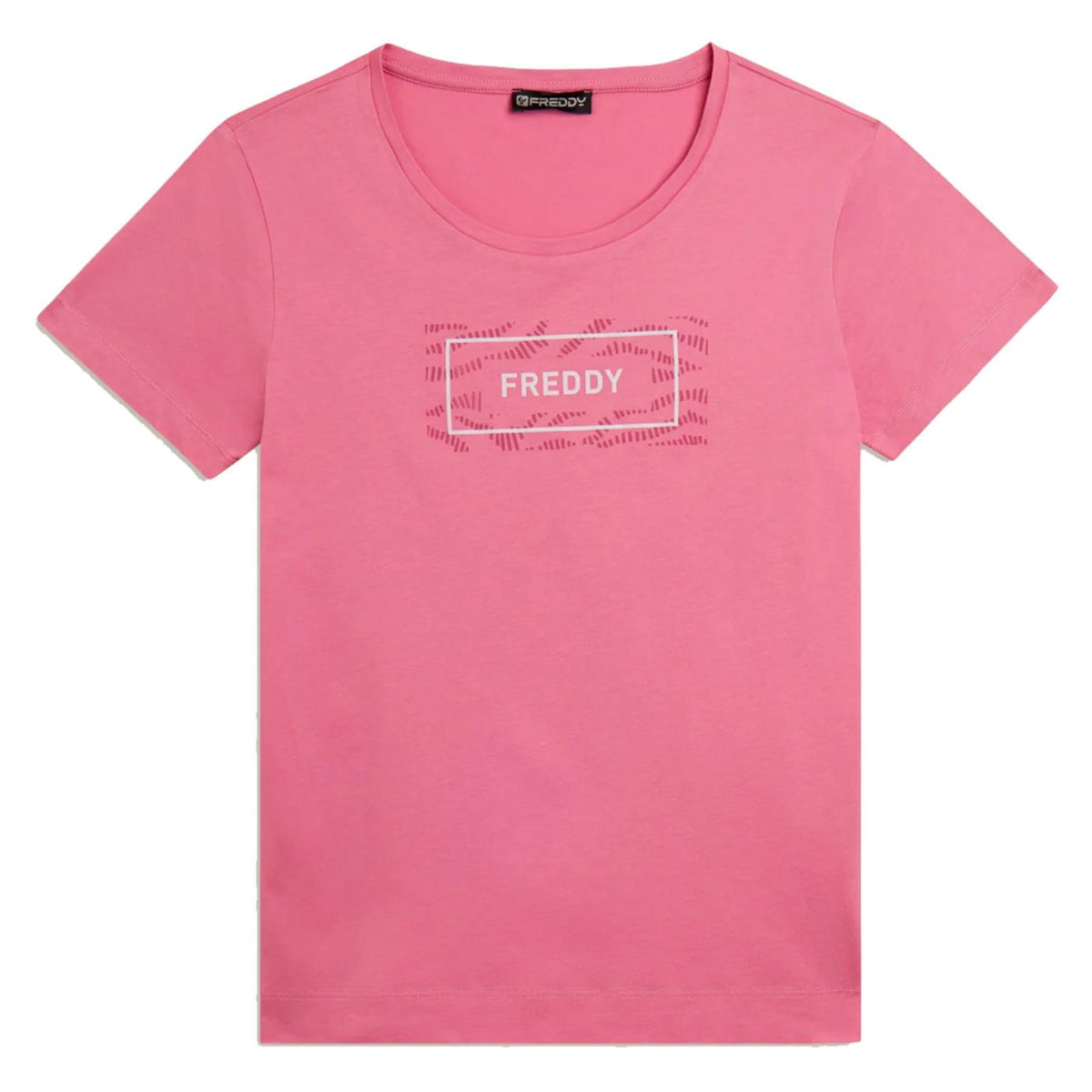 FREDDY T-SHIRT LIGHT JERSEY - Rosa - vista 3