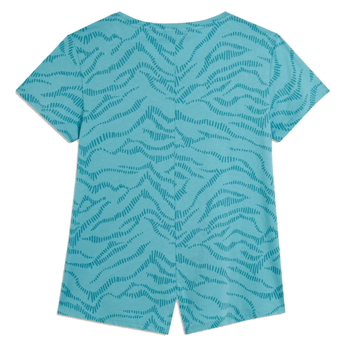 FREDDY T-SHIRT AOP LIGHT JERSEY - Azzurro - vista 2
