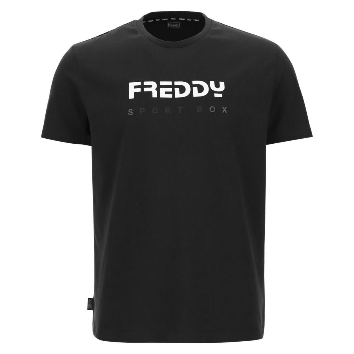 FREDDY MAGLIA MANICA CORTA - Nero - immagine principale
