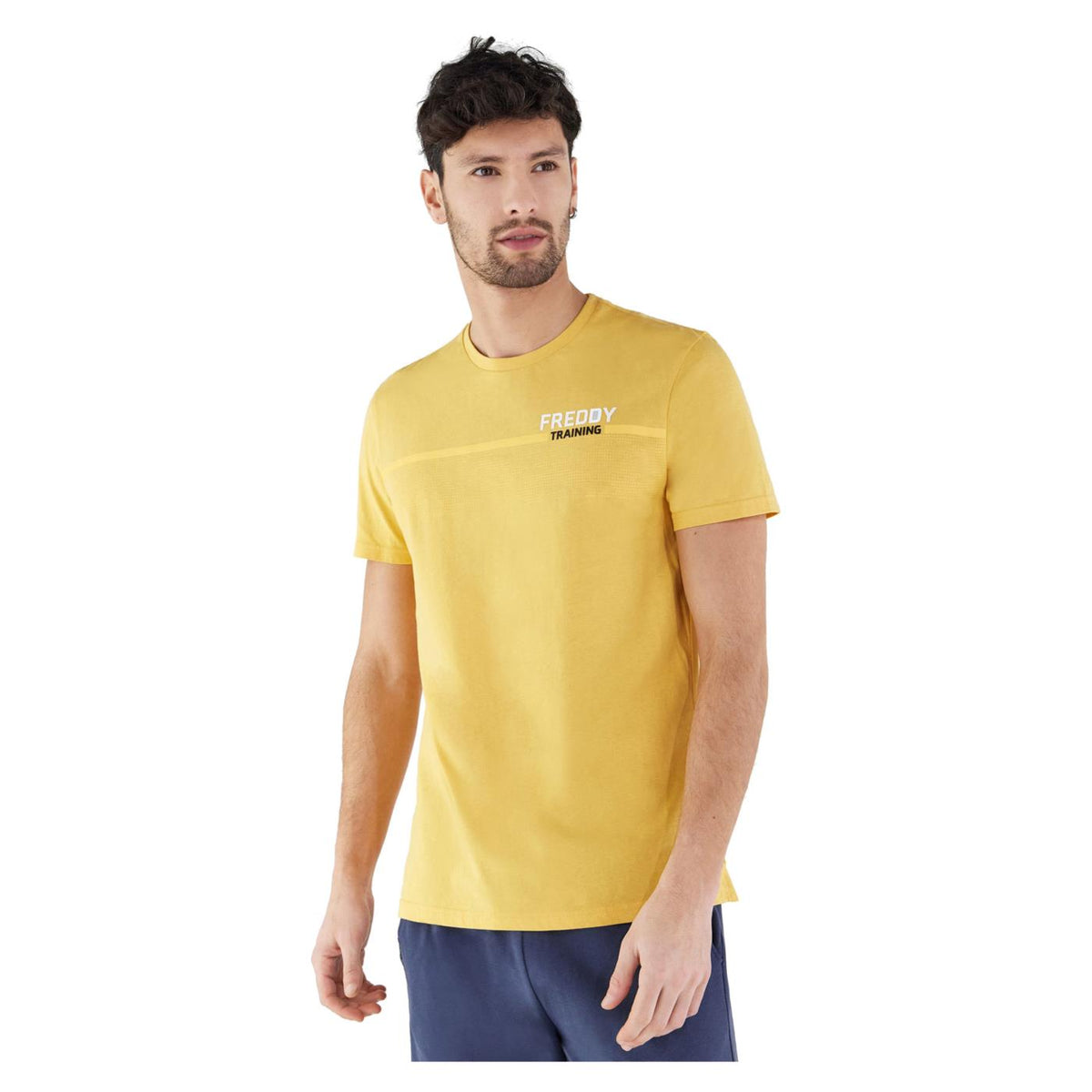 FREDDY MAGLIA MANICA CORTA - Arancione - vista 3