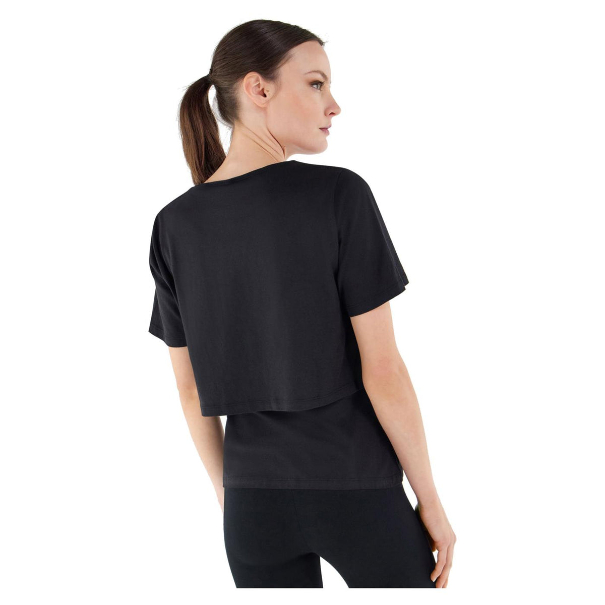 FREDDY MAGLIA MANICA CORTA - Nero - vista 4