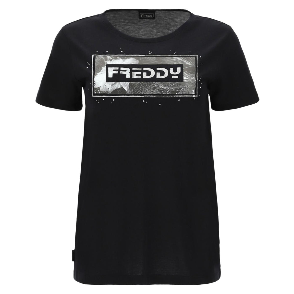 FREDDY MAGLIA MANICA CORTA - Nero - immagine principale