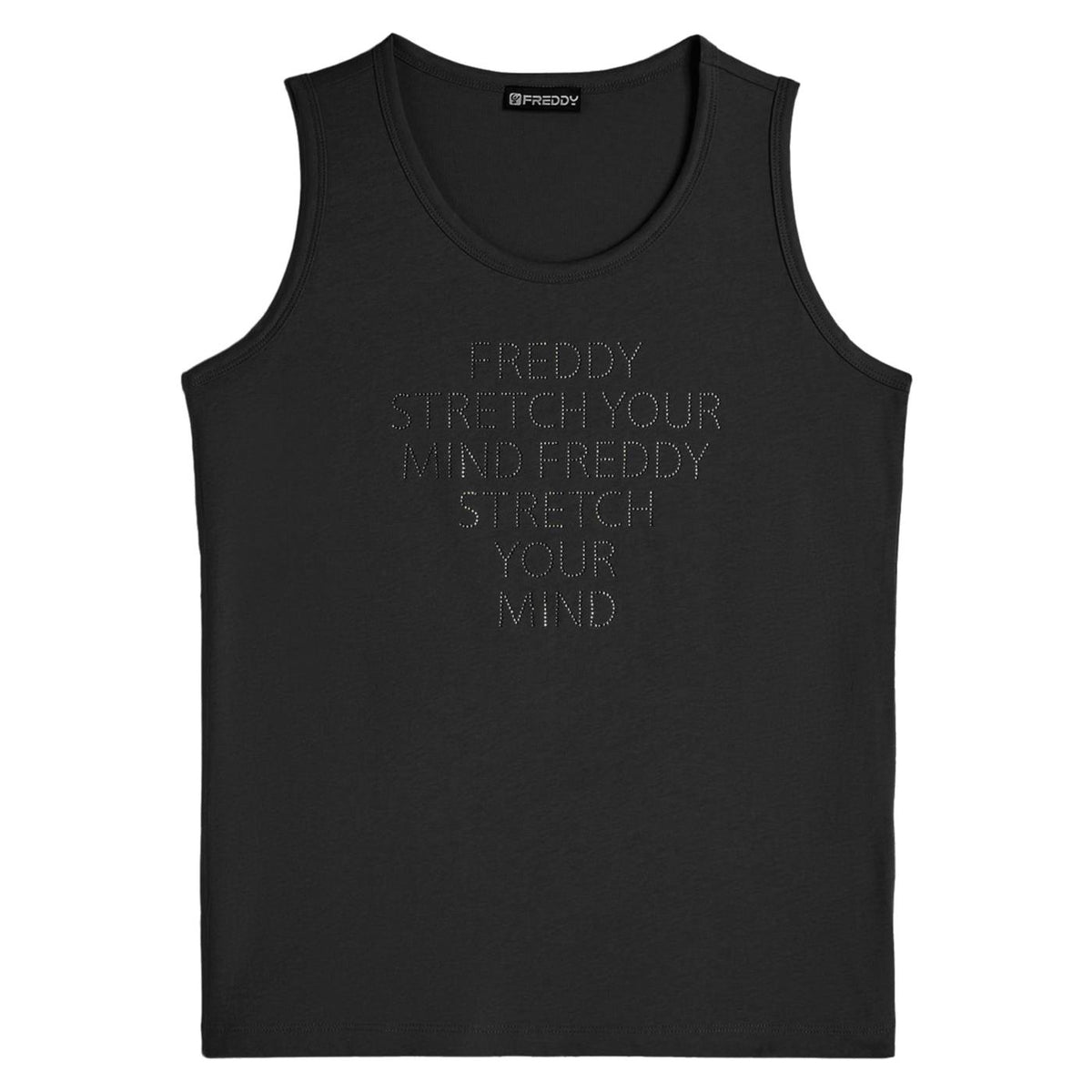 FREDDY CORE LIGHT JERSEY TANK - Nero - immagine principale
