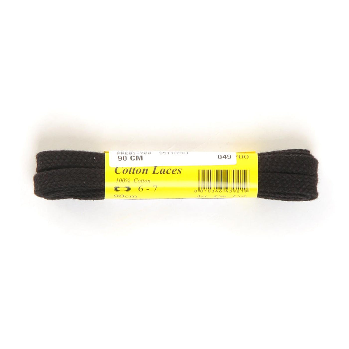 INTERSPORT LACCI PIATTI 90 CM NERO