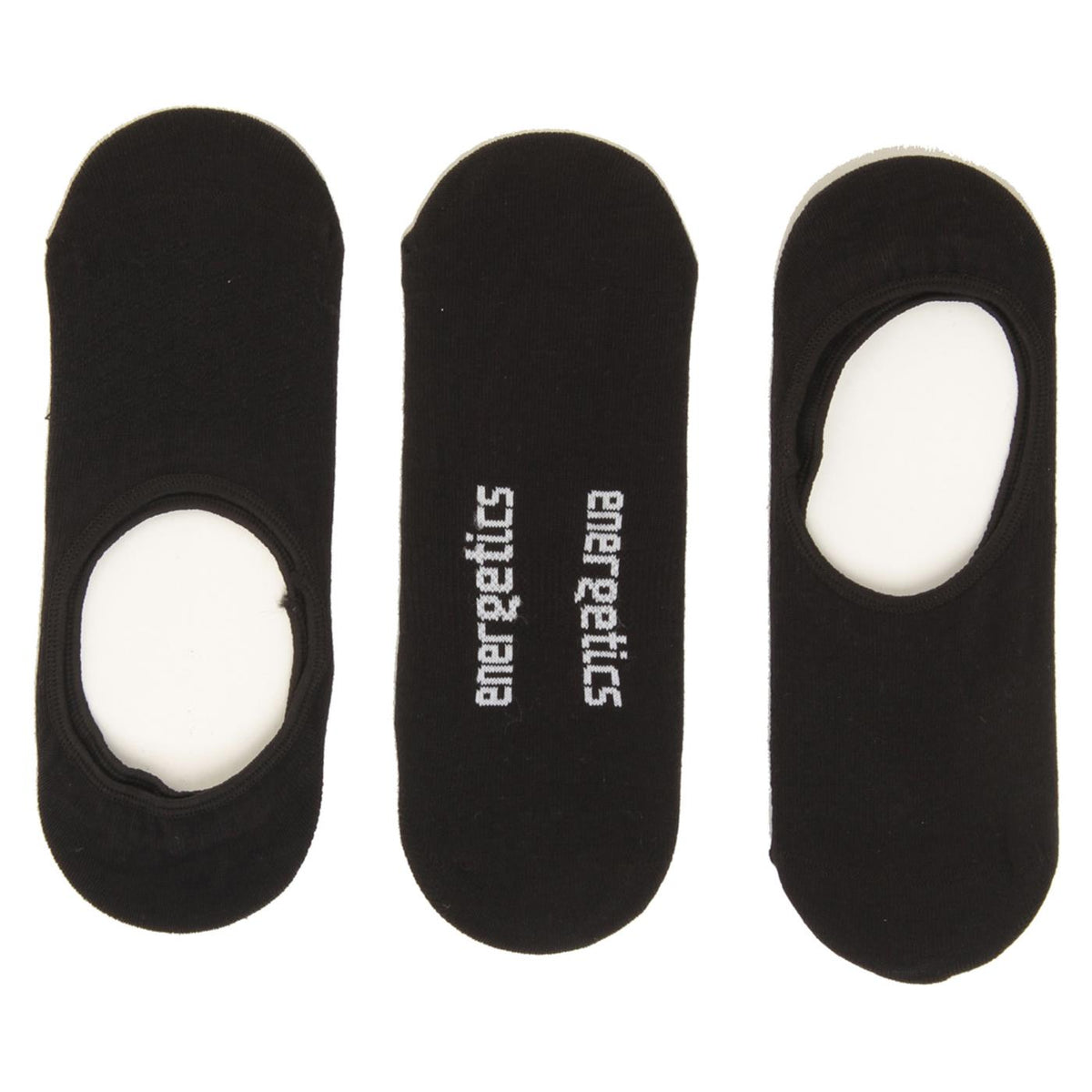 ENERGETICS 3PK HIDDEN SOCKS - Nero - immagine principale