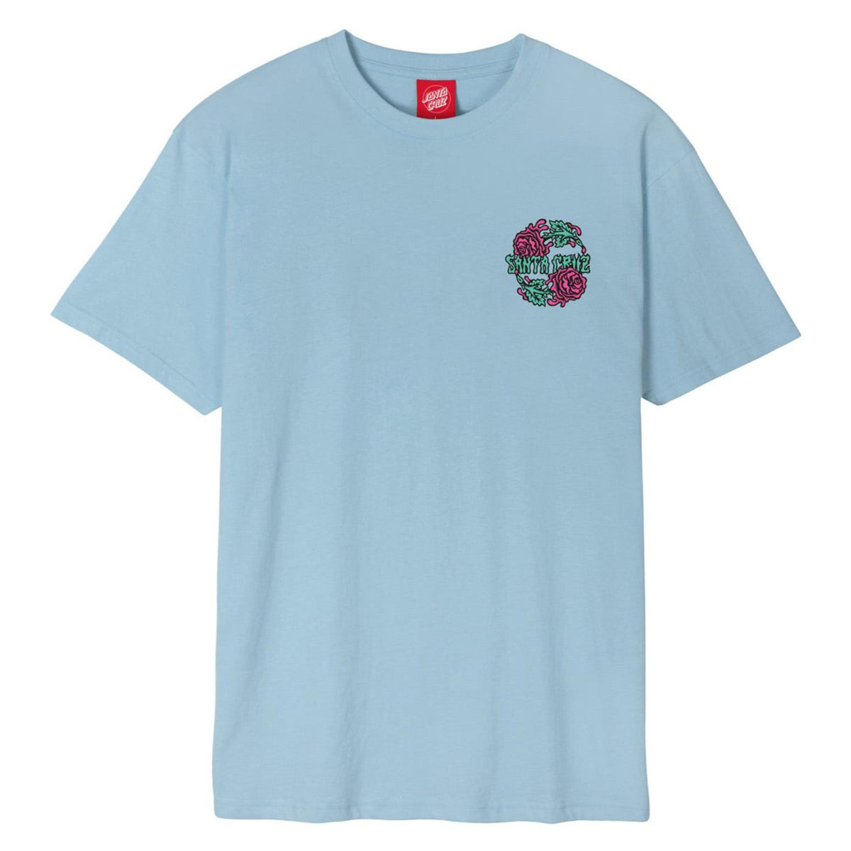SANTA CRUZ DRESSEN ROSE CREW TWO TEE