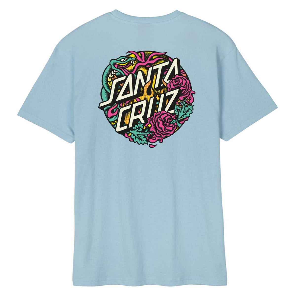 SANTA CRUZ DRESSEN ROSE CREW TWO TEE - seconda immagine