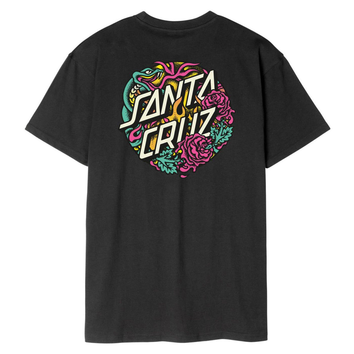 SANTA CRUZ DRESSEN ROSE CREW TWO TEE - seconda immagine