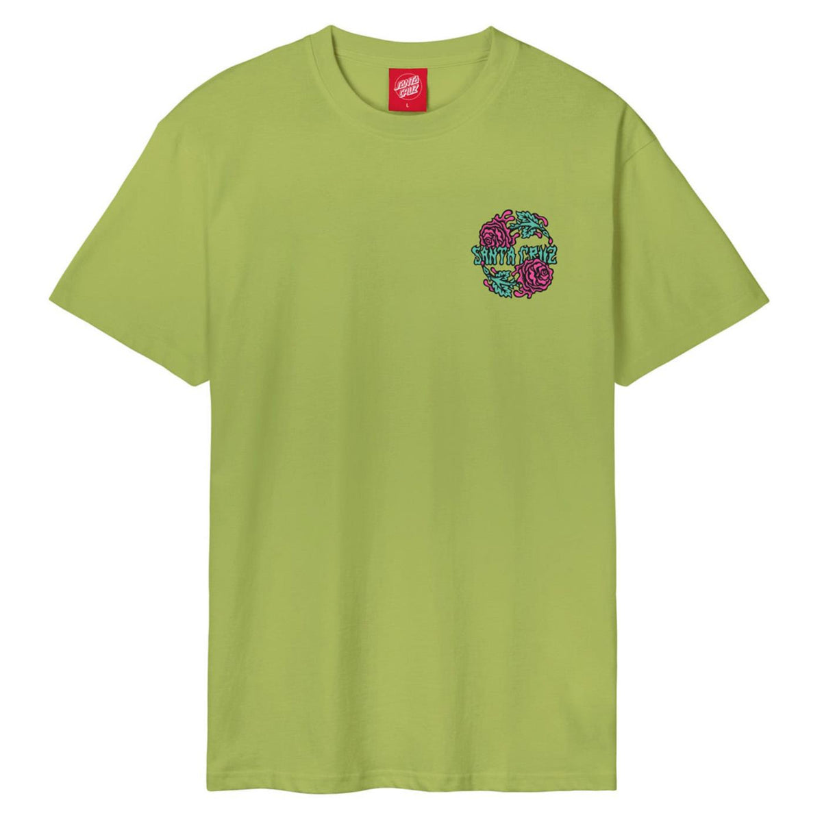 SANTA CRUZ DRESSEN ROSE CREW TWO TEE