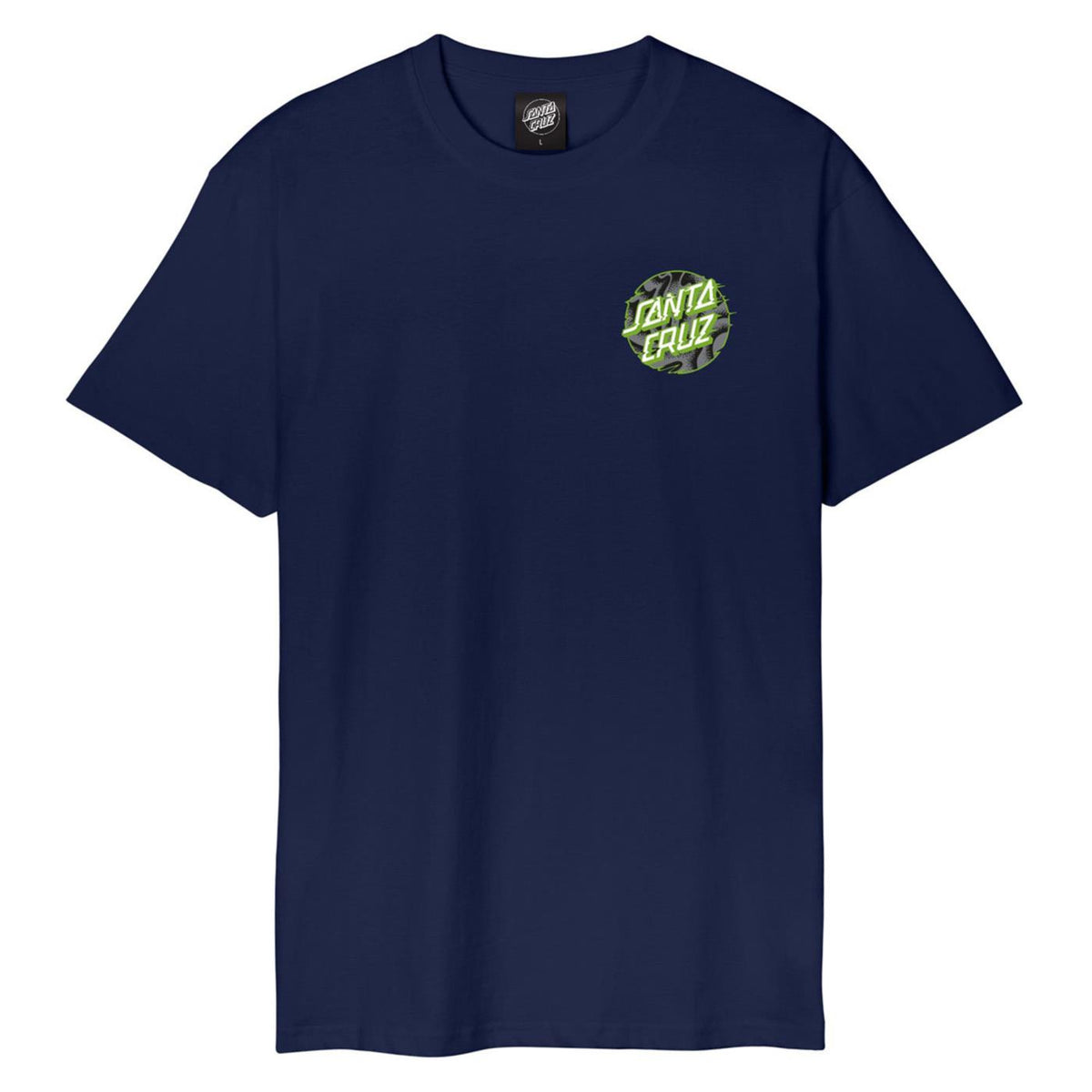 SANTA CRUZ VIVID SLICK DOT T-SHIRT