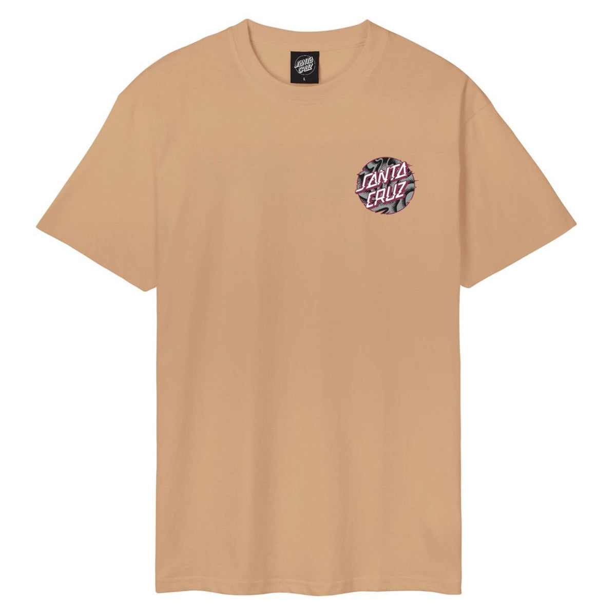 SANTA CRUZ VIVID SLICK DOT T-SHIRT