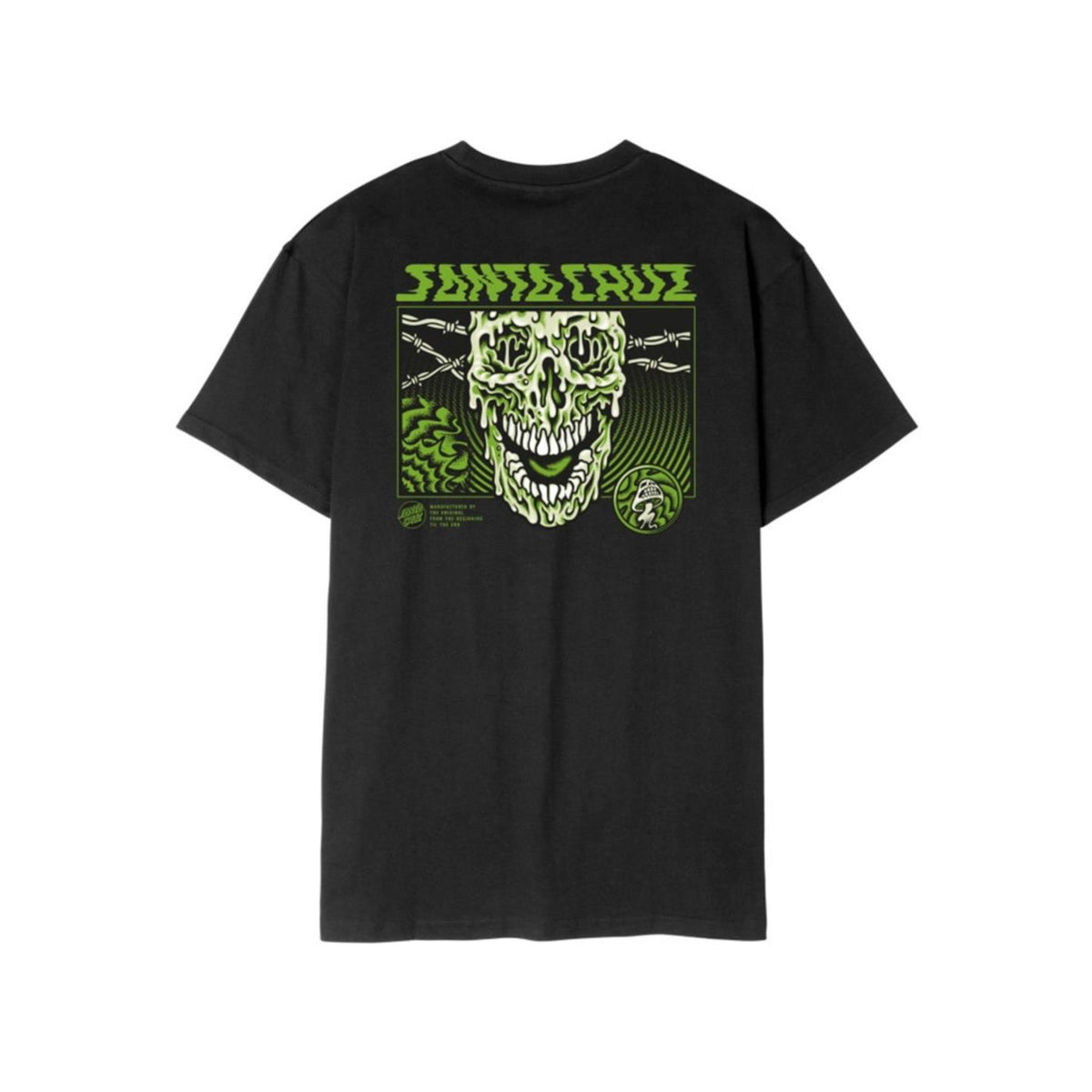 SANTA CRUZ TOXIC SKULL T-SHIRT
