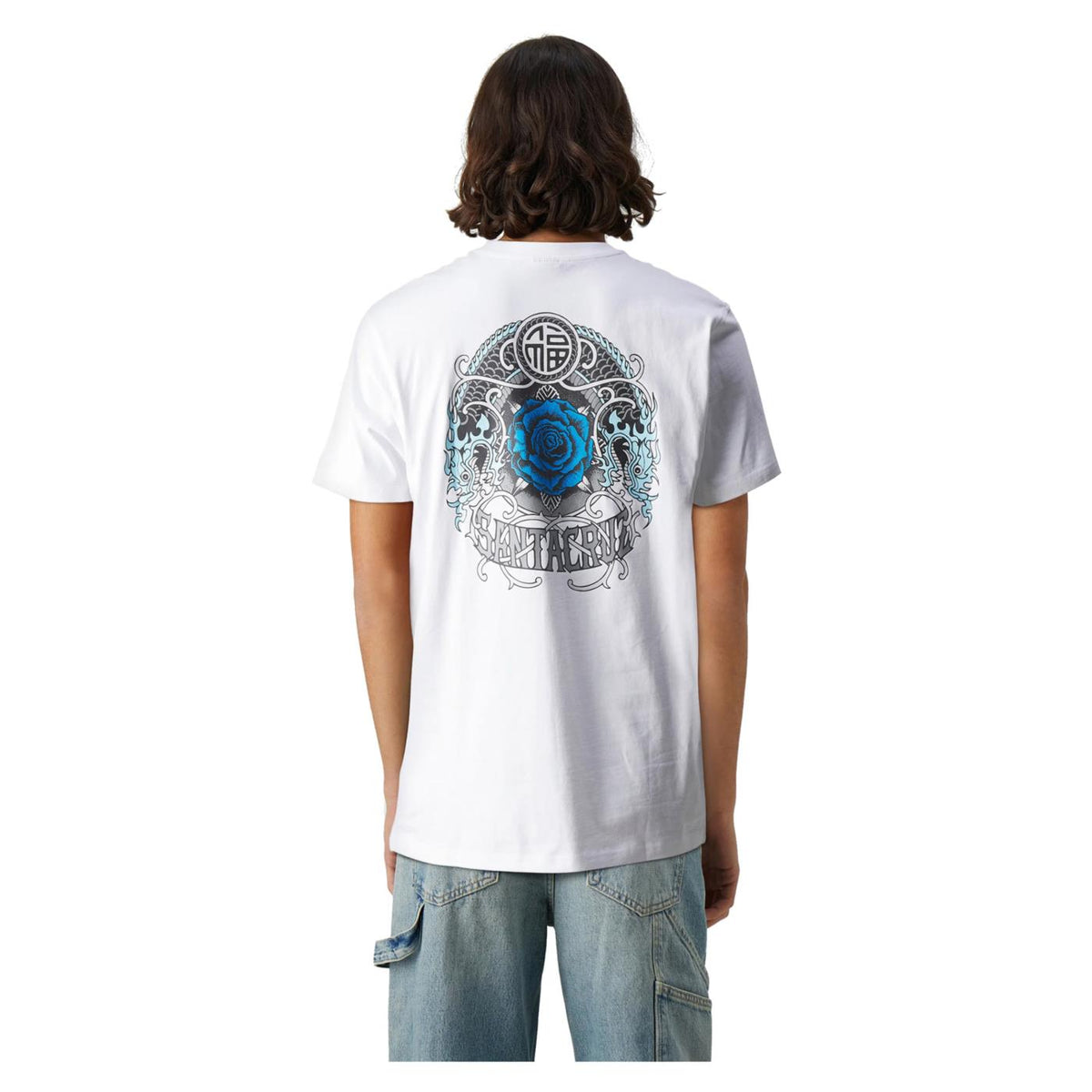 SANTA CRUZ DRESSEN ROSE CREW ONE TEE