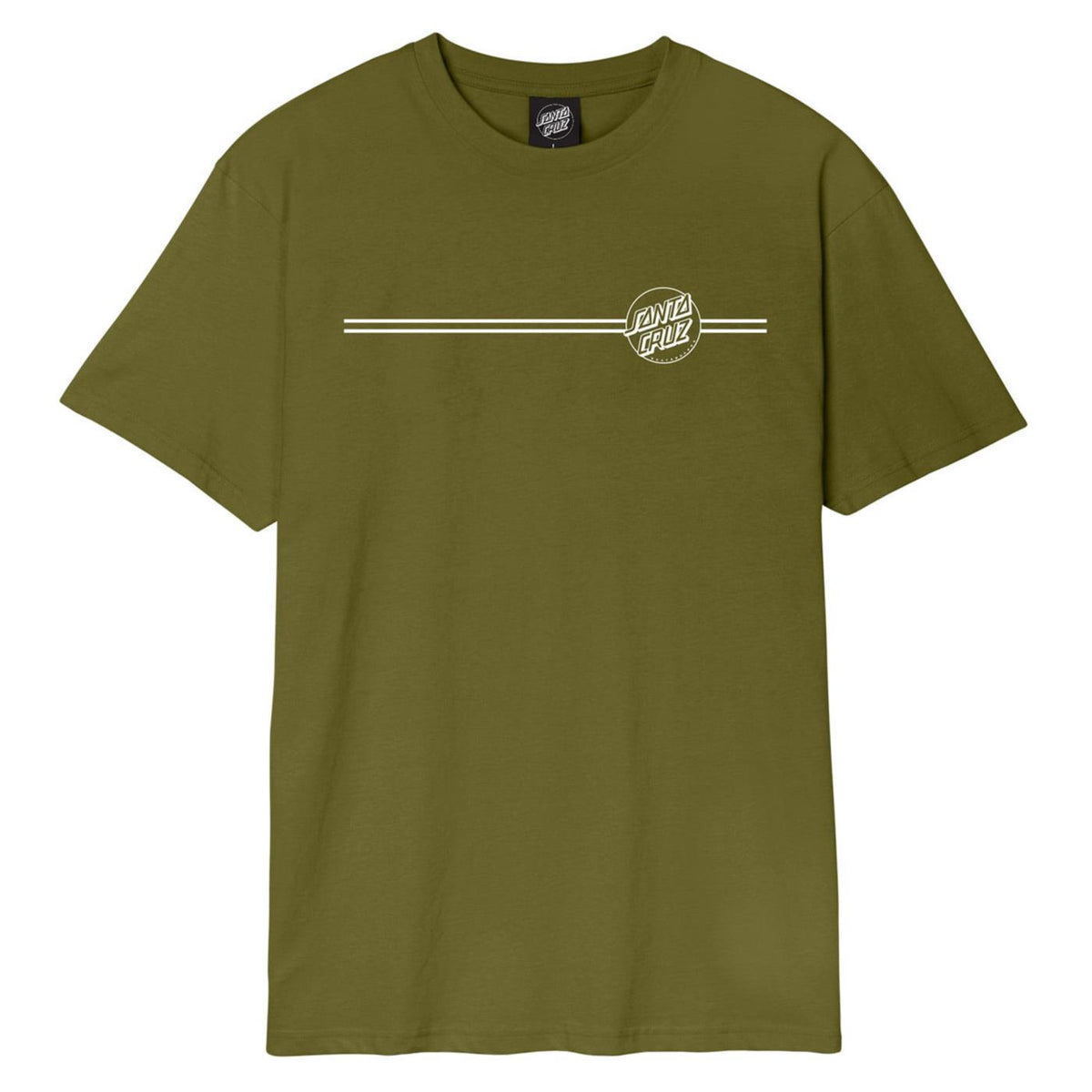 SANTA CRUZ OPUS DOT STRIPE T-SHIRT