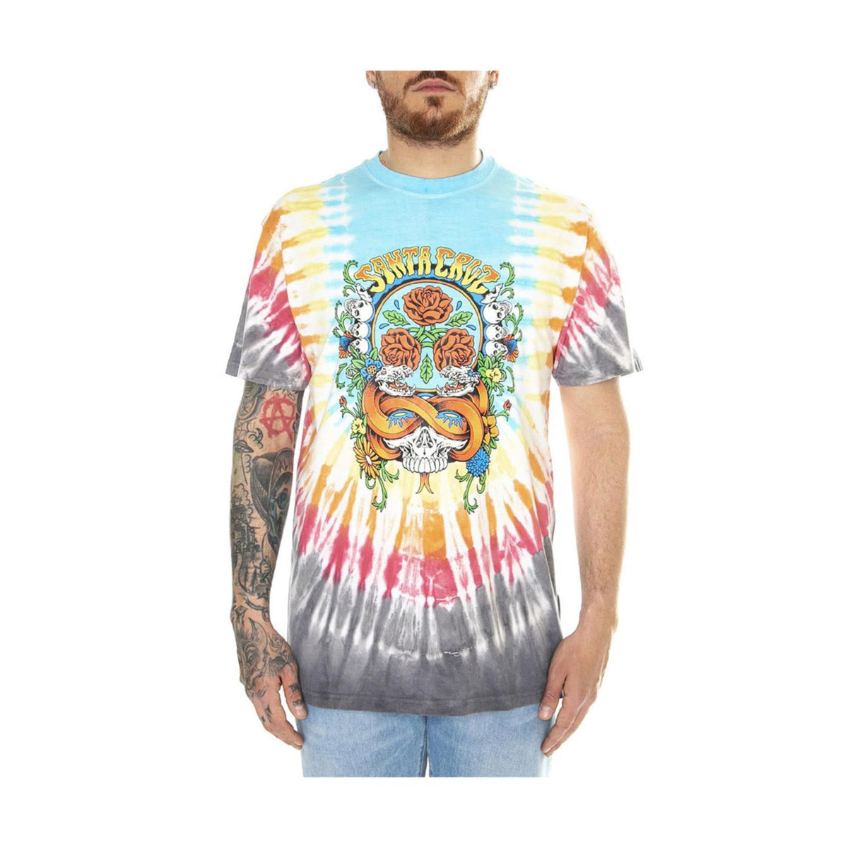 SANTA CRUZ DRESSEN ROSE CREW TEE - seconda immagine