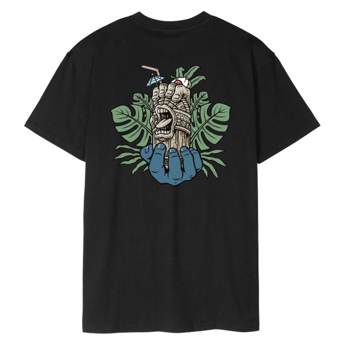 SANTA CRUZ TIKI HAND STRIP T-SHIRT - seconda immagine