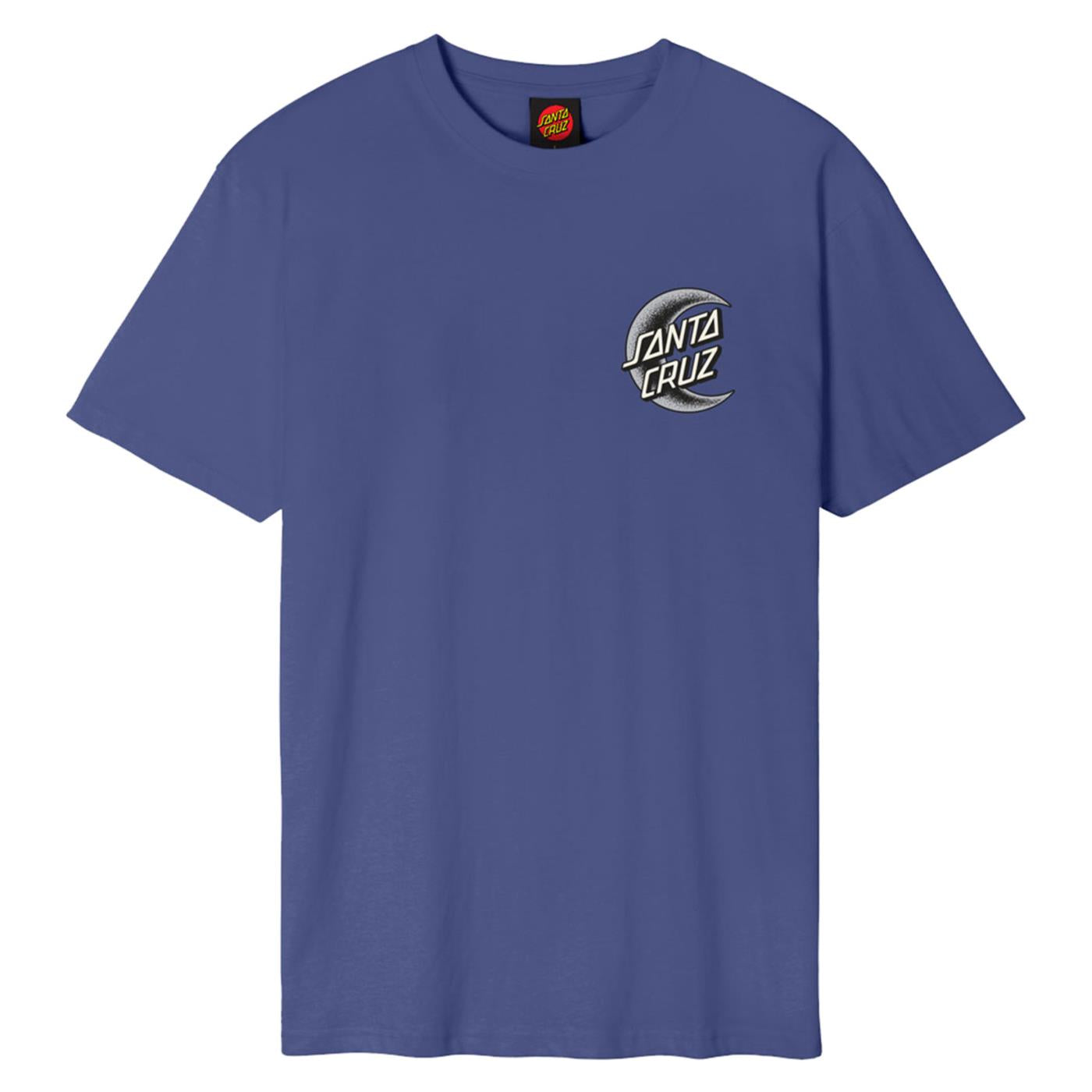 SANTA CRUZ CRESCENT MOON CHEST TEE