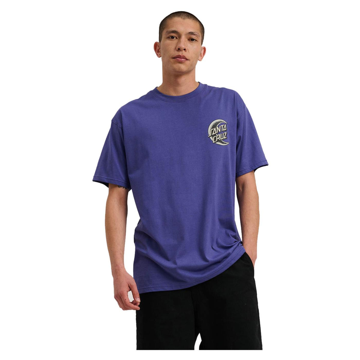 SANTA CRUZ CRESCENT MOON CHEST TEE