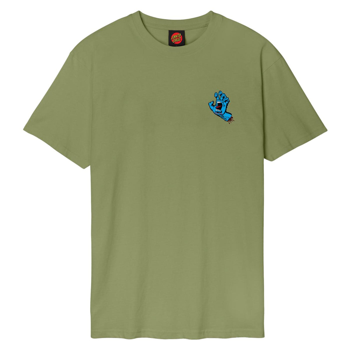 SANTA CRUZ SCREAMING HAND CHEST TEE