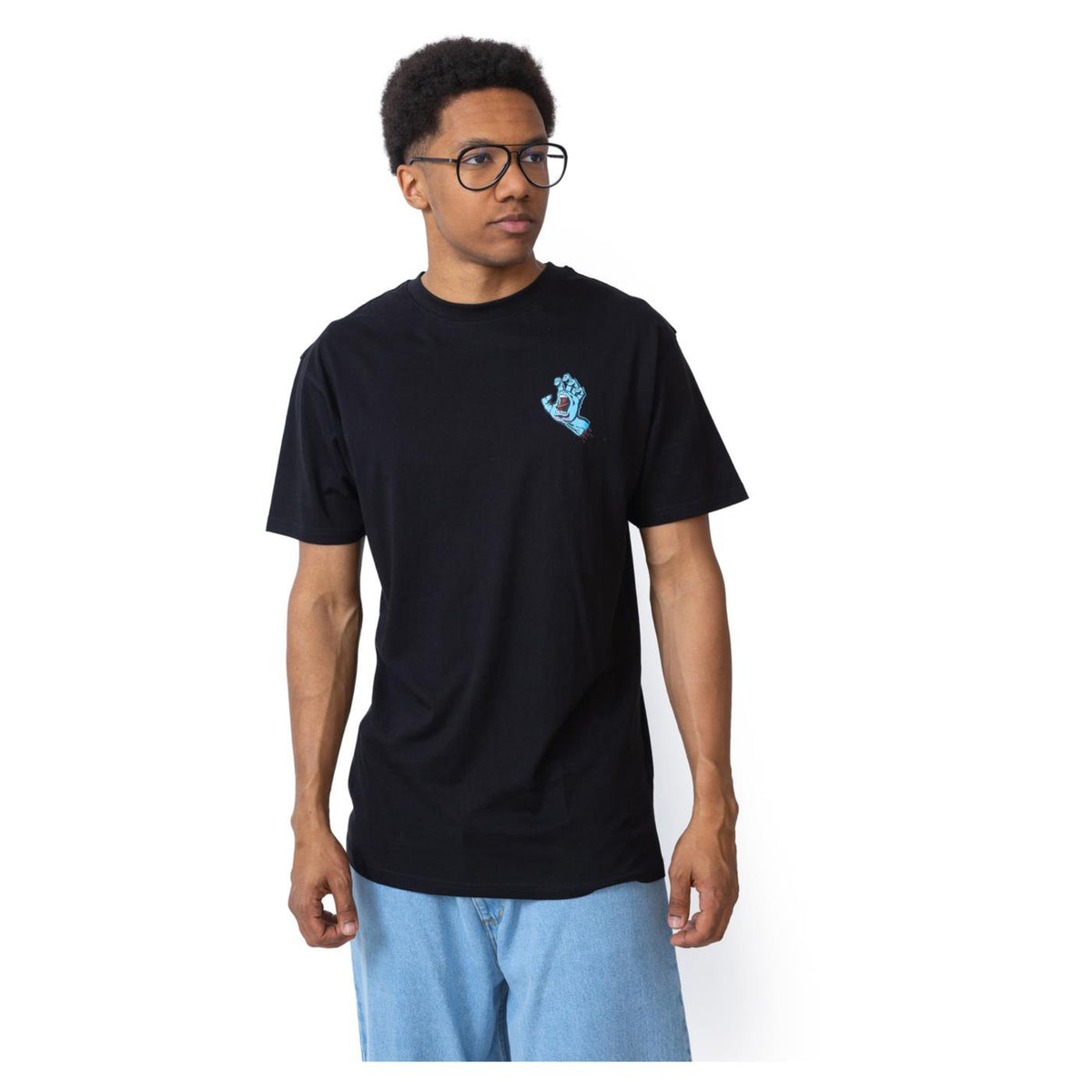SANTA CRUZ SCREAMING HAND CHEST TEE