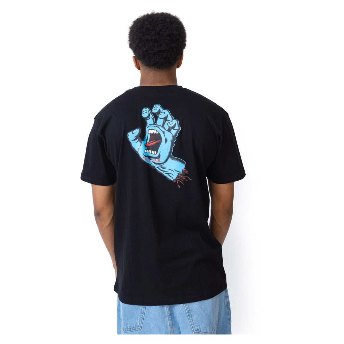 SANTA CRUZ SCREAMING HAND CHEST TEE - seconda immagine