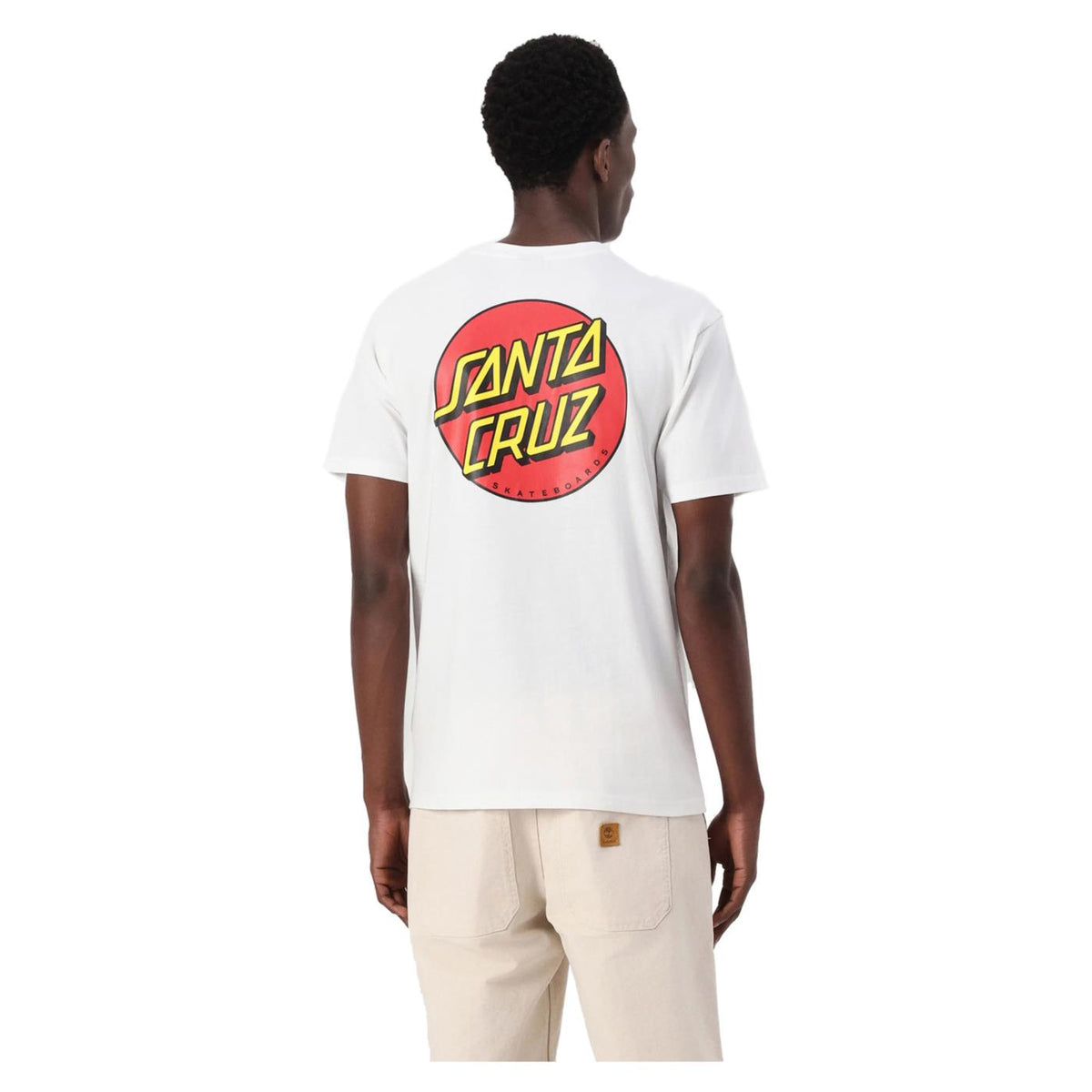 SANTA CRUZ CLASSIC DOT CHEST T-SHIRT - seconda immagine