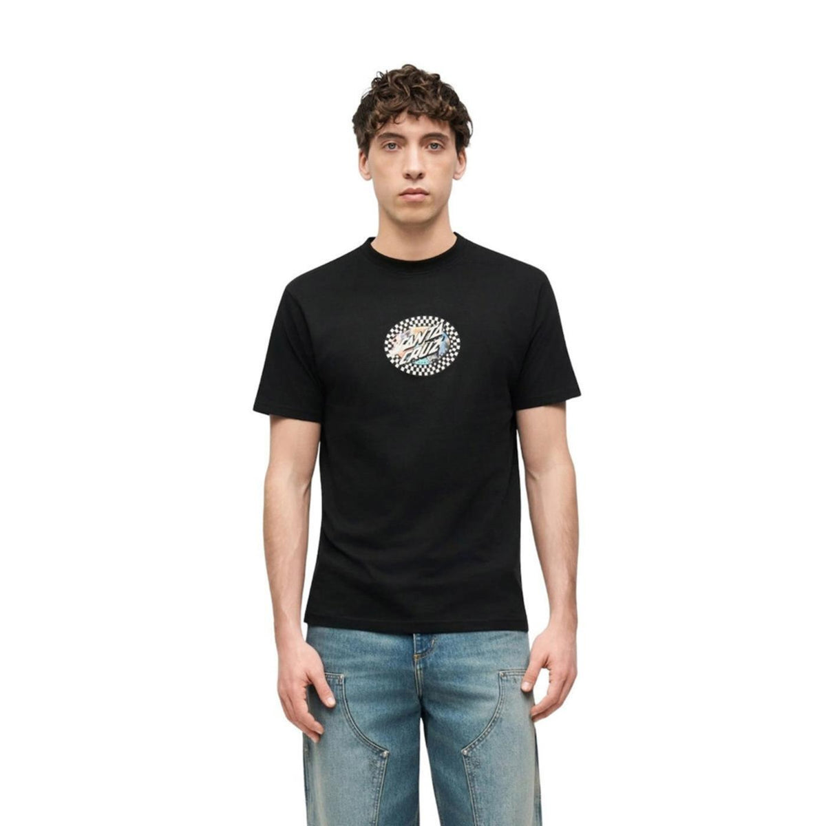 SANTA CRUZ COLLAGE OVAL DOT T-SHIRT