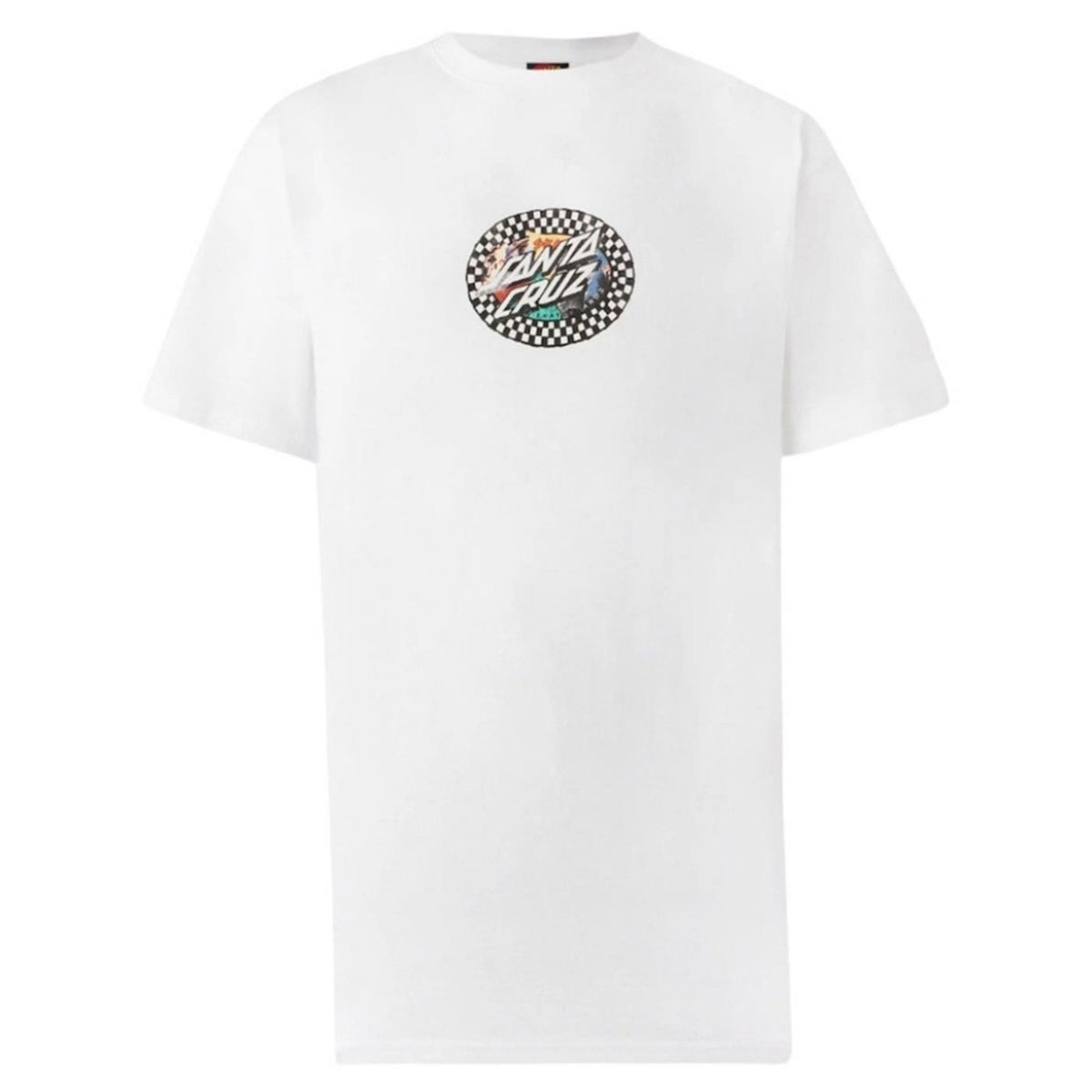 SANTA CRUZ COLLAGE OVAL DOT T-SHIRT - Bianco - vista 3