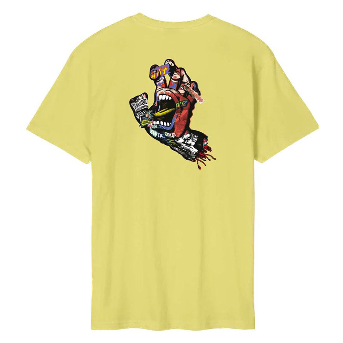 SANTA CRUZ COLLAGE HAND T-SHIRT - seconda immagine