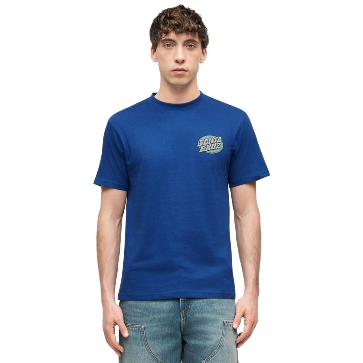SANTA CRUZ VERTIGO DOT T-SHIRT - Blu Royal - immagine principale
