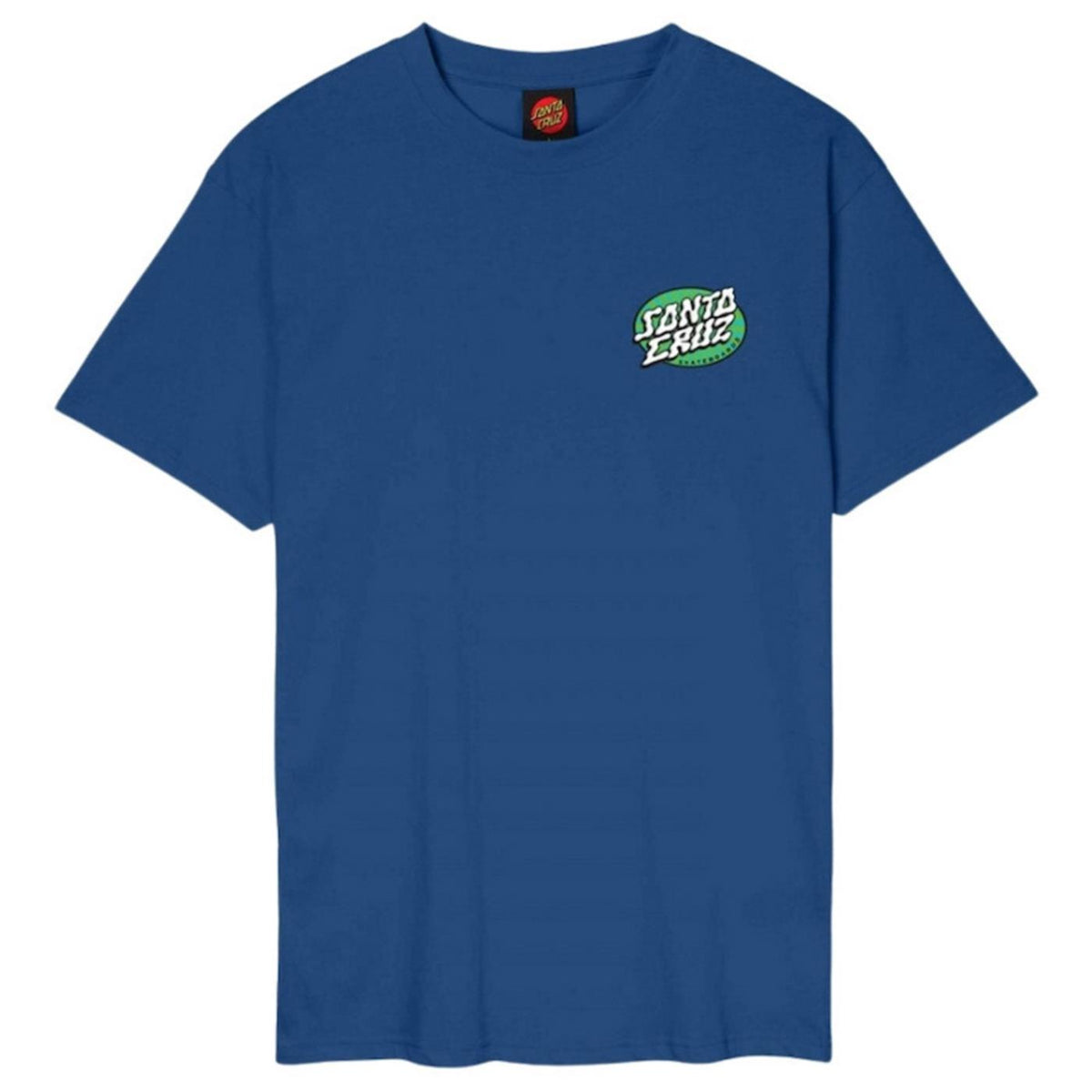 SANTA CRUZ VERTIGO DOT T-SHIRT - Blu Royal - vista 3