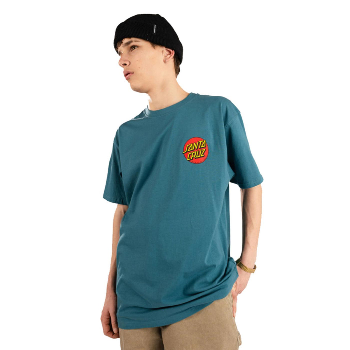 SANTA CRUZ CLASSIC DOT CHEST T-SHIRT