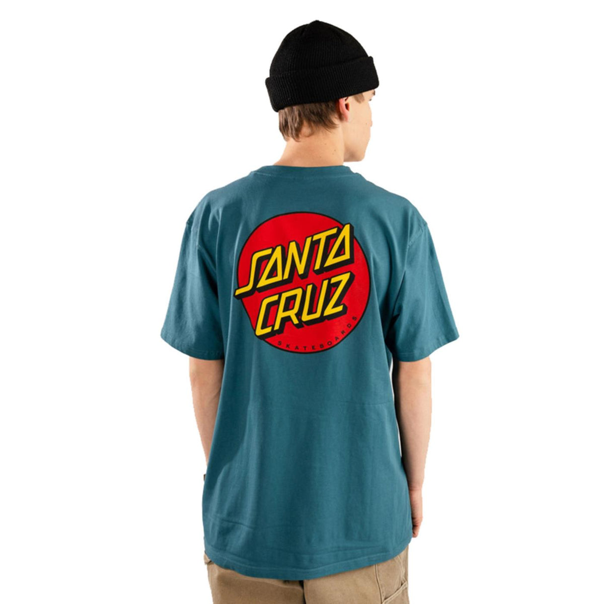 SANTA CRUZ CLASSIC DOT CHEST T-SHIRT - seconda immagine
