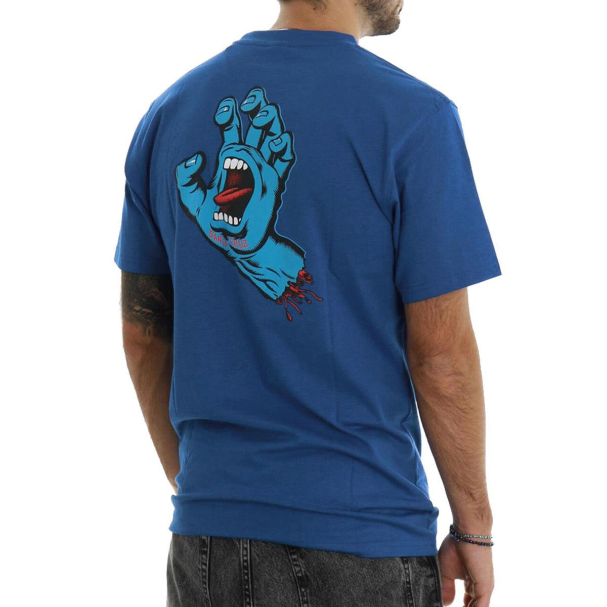 SANTA CRUZ SCREAMING HAND CHEST TEE - seconda immagine