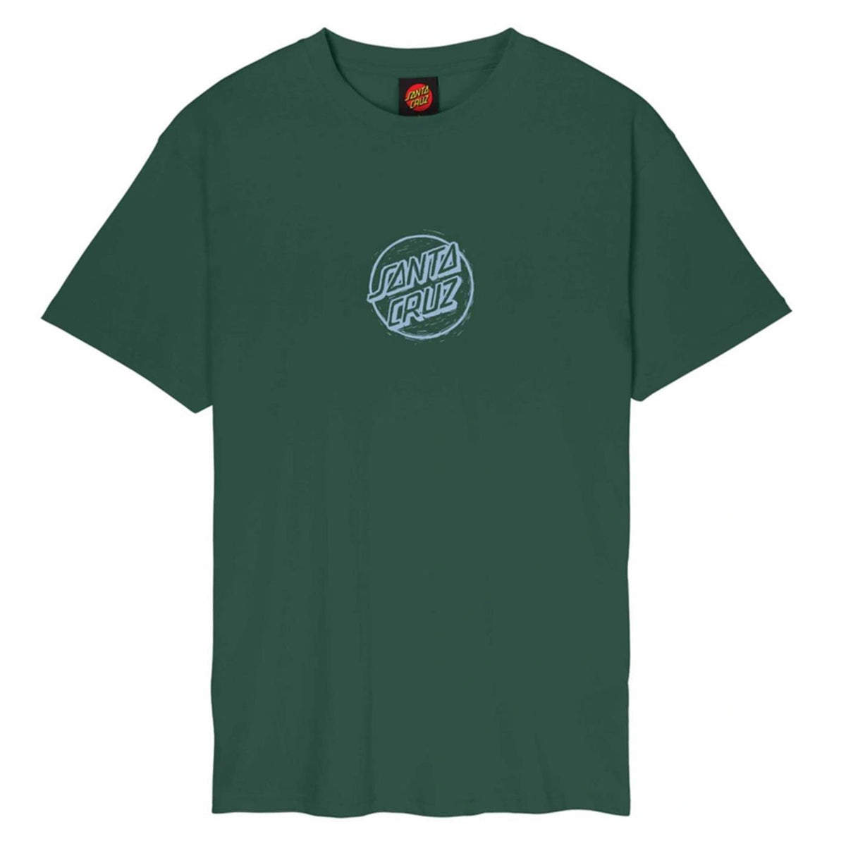 SANTA CRUZ STAMPED OPUS FRONT TEE - Verde - vista 3
