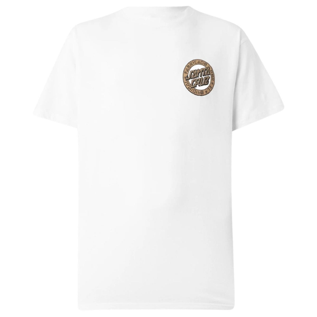 SANTA CRUZ LOCO DOT T-SHIRT - Bianco - vista 3