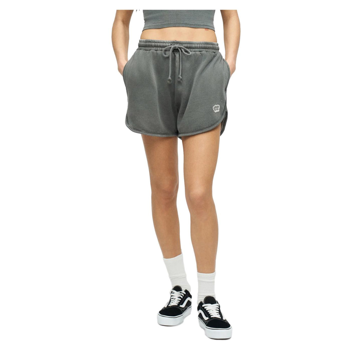 SANTA CRUZ GROOVY STACK WOMAN SHORTS - Grigio scuro - immagine principale