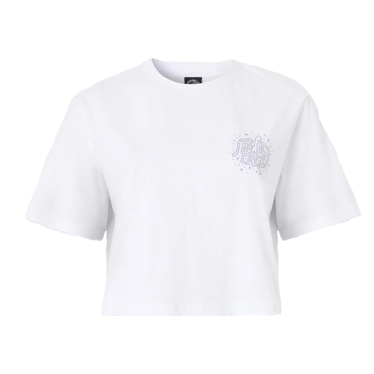 SANTA CRUZ AURA WOMAN T-SHIRT - Bianco - vista 3