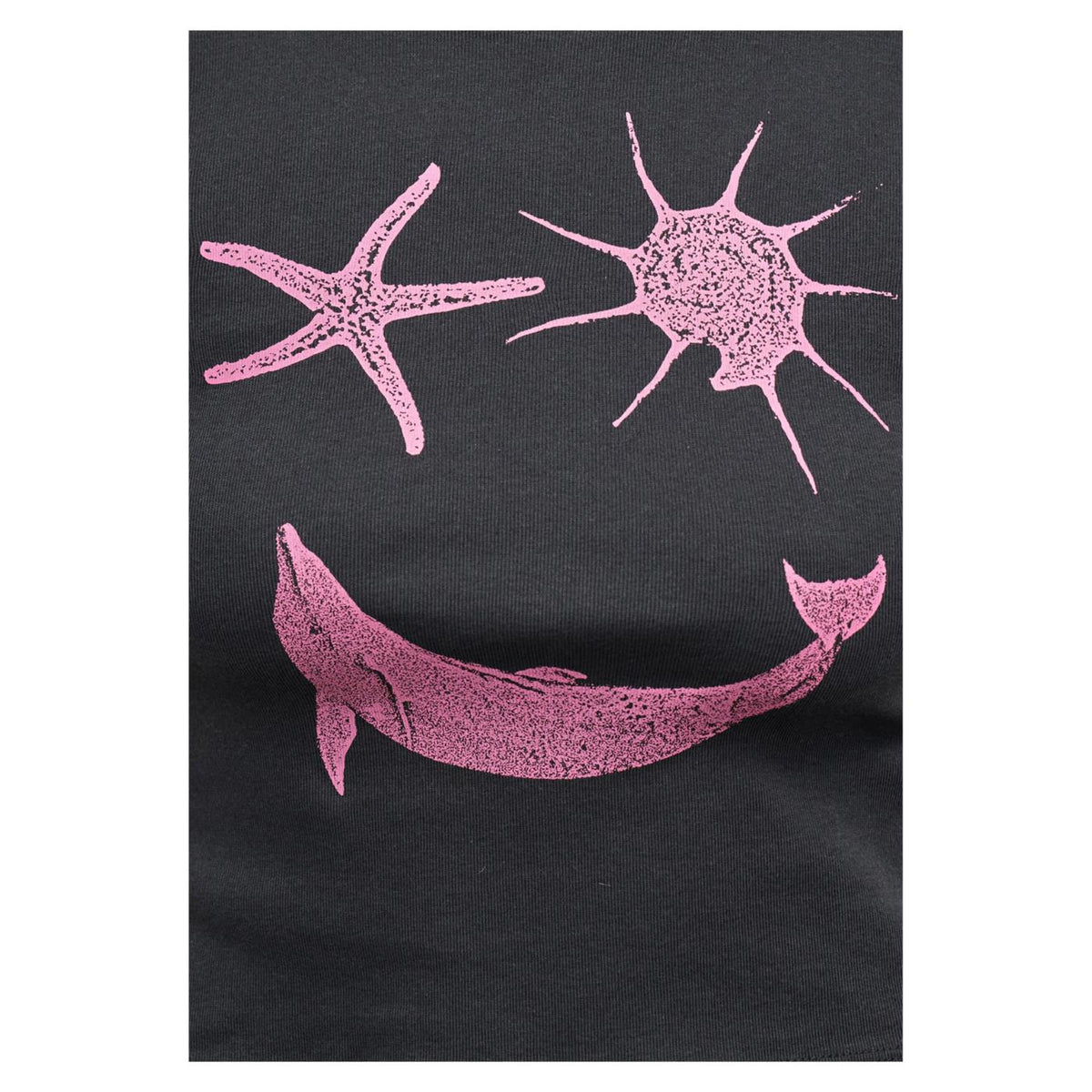 SANTA CRUZ HAPPY PLACE WOMAN T-SHIRT - Nero - vista 3