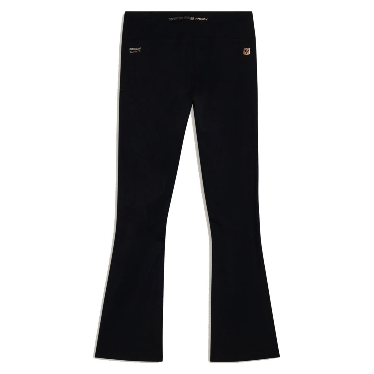 FREDDY SUPERFIT MINI FLARE PANT - Nero - vista 5