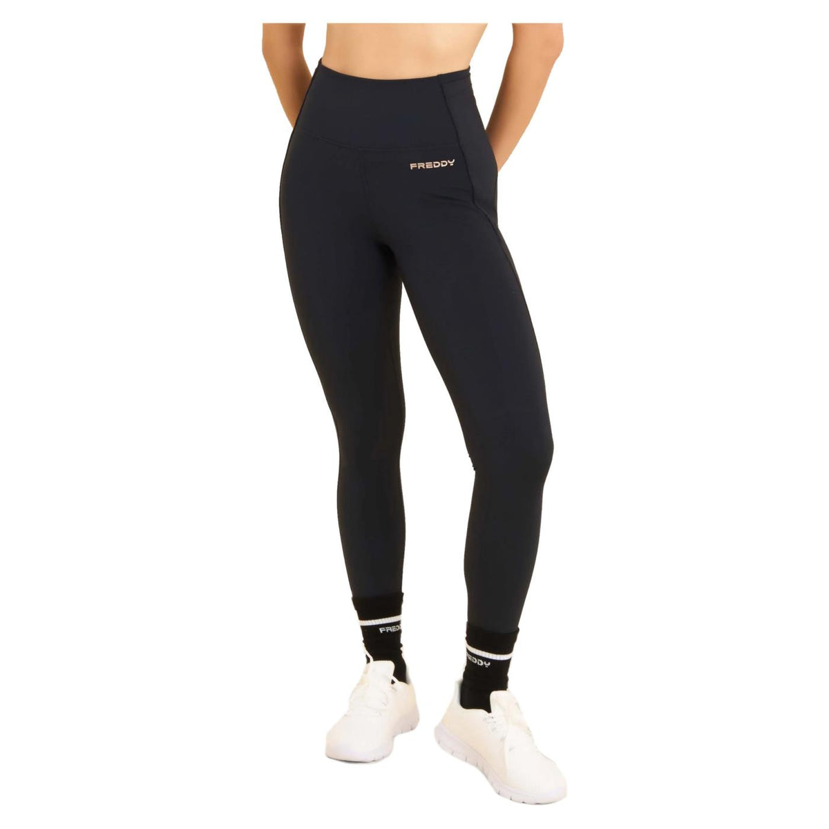 FREDDY SUPERFIT HIGH WAIST PANT - Nero - immagine principale